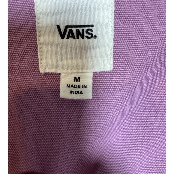 NWT Vans Drill Chore Purple and Black Corduroy Collar Jacket Size: Medium - Picture 4 of 6